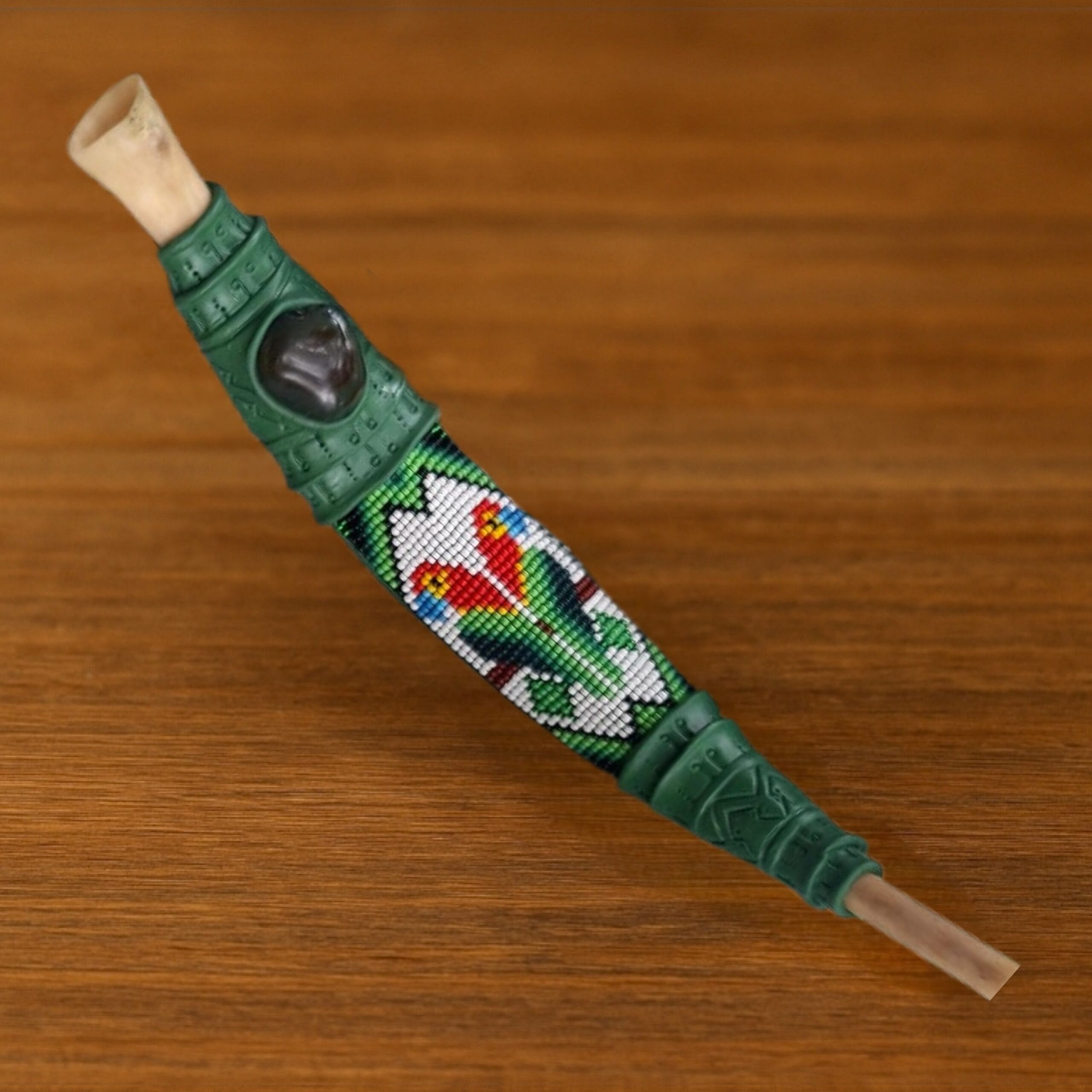 Macaw Wisdom Tepi green