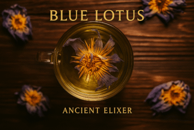 Blauwe lotus elixer